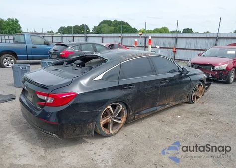 2018 Honda Accord Sport из США, поврежденный, VIN 1HGCV1F33JA114531